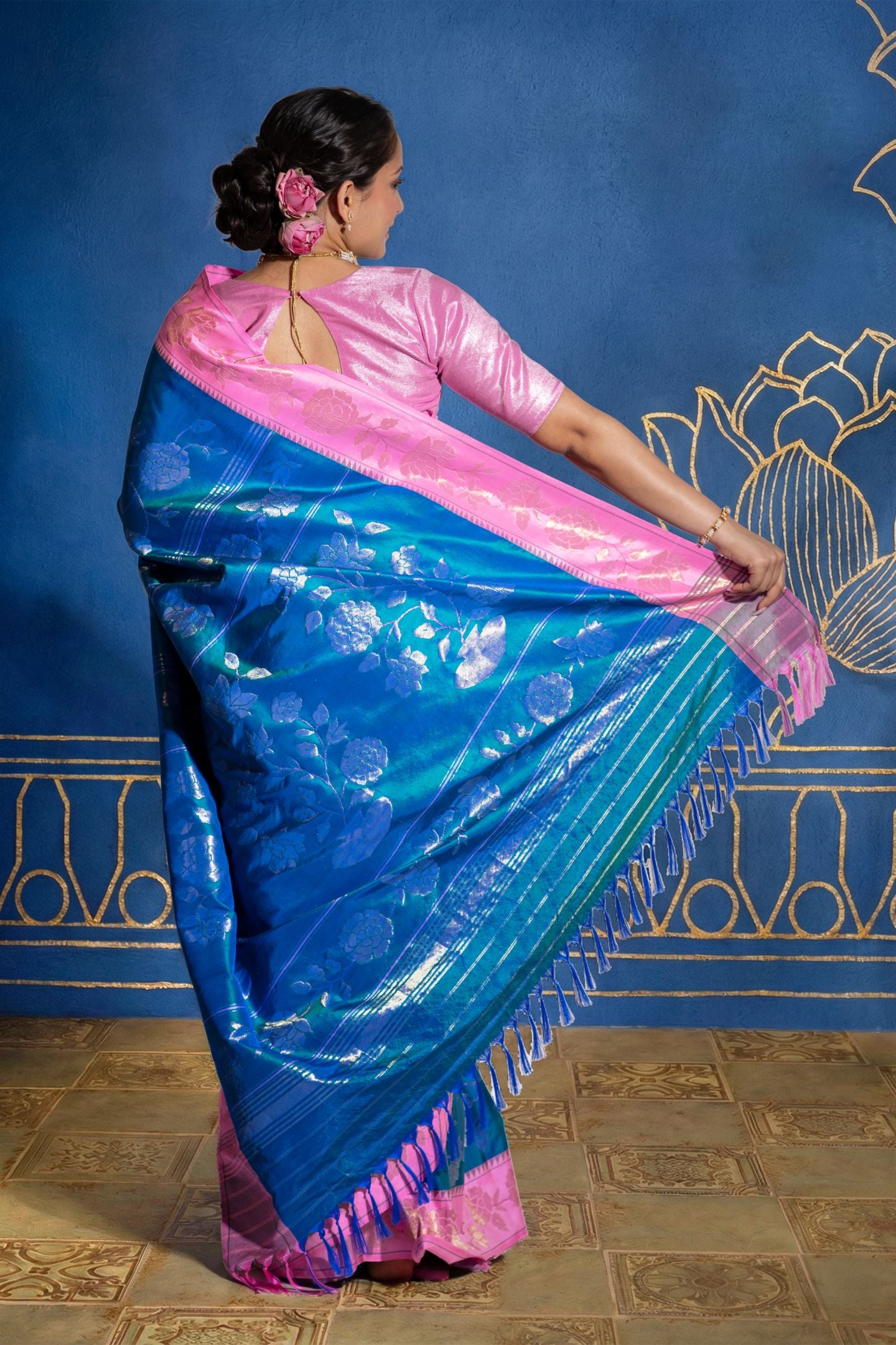 Hand Woven Brocade Paithani