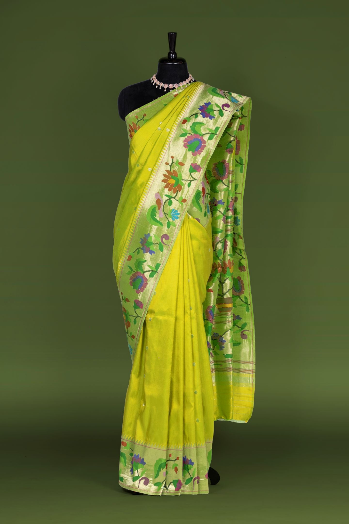 Hand Woven Brocade Paithani
