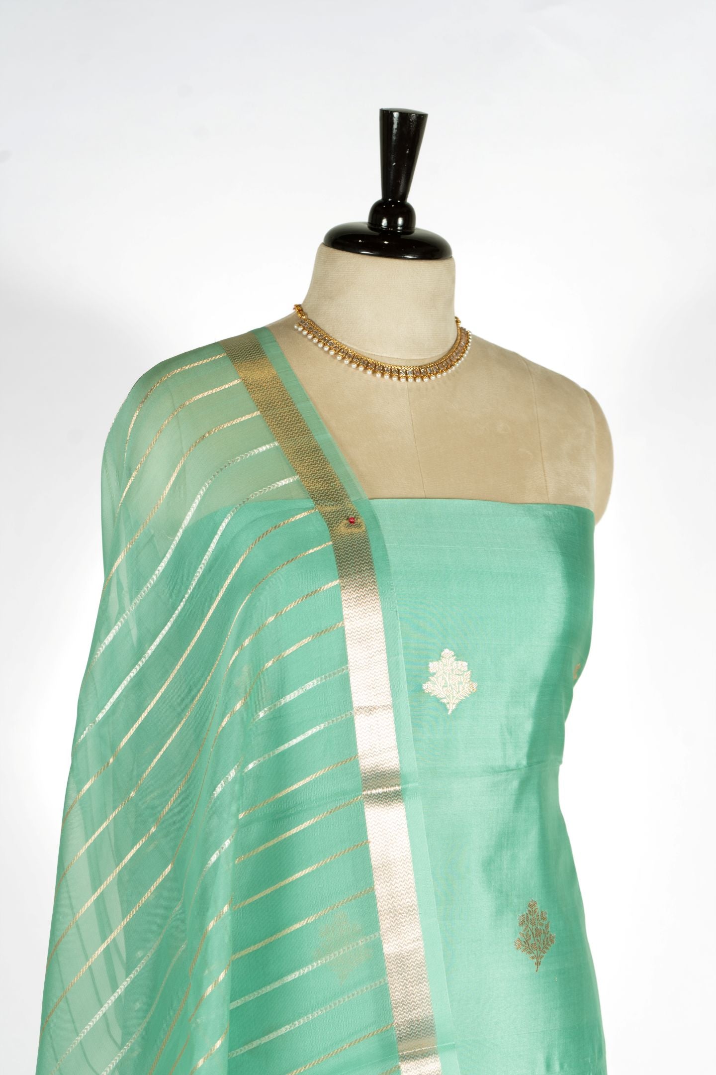 Pure Katan Silk Designer Dress Material