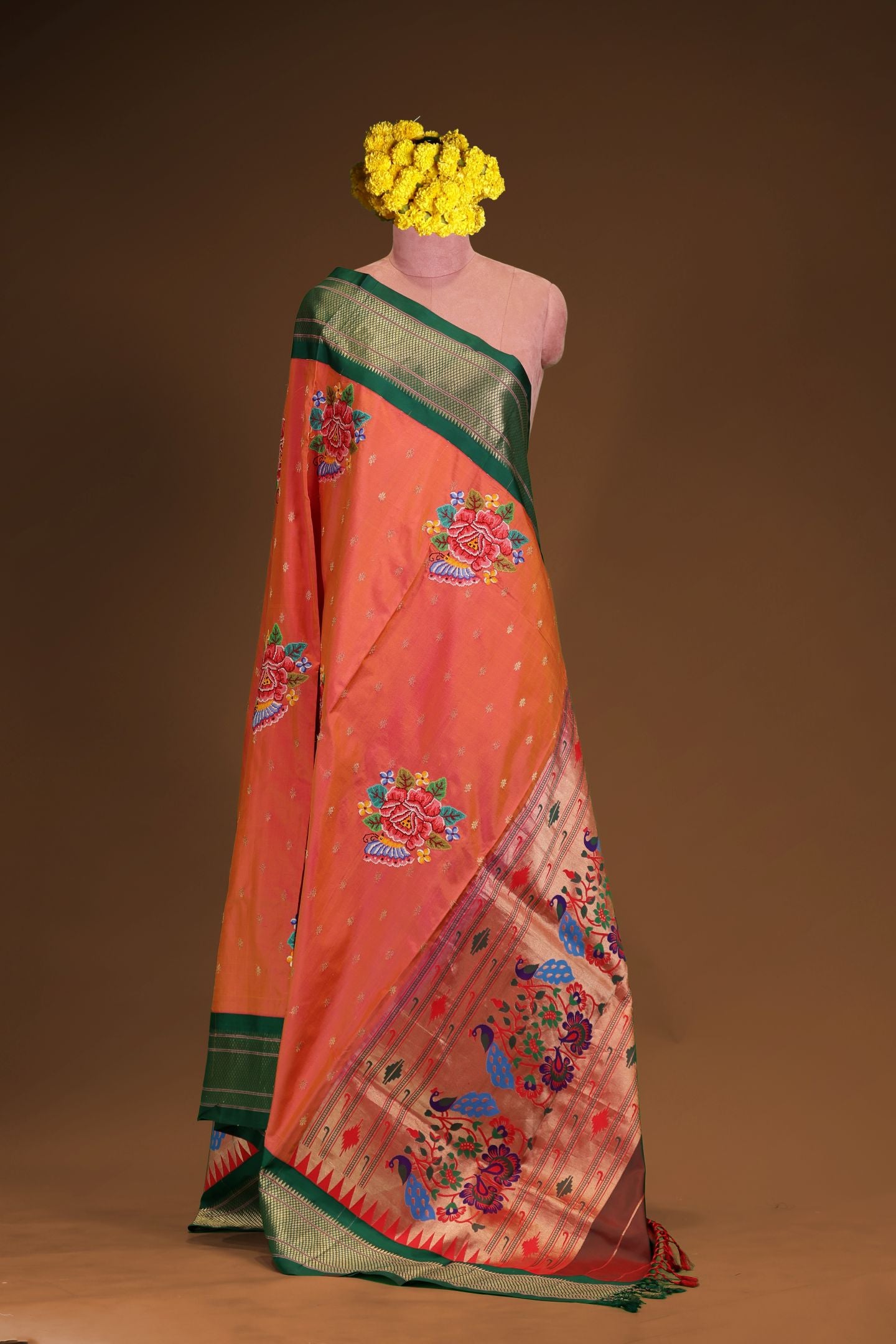 Petit Point Kadiyal Dupatta