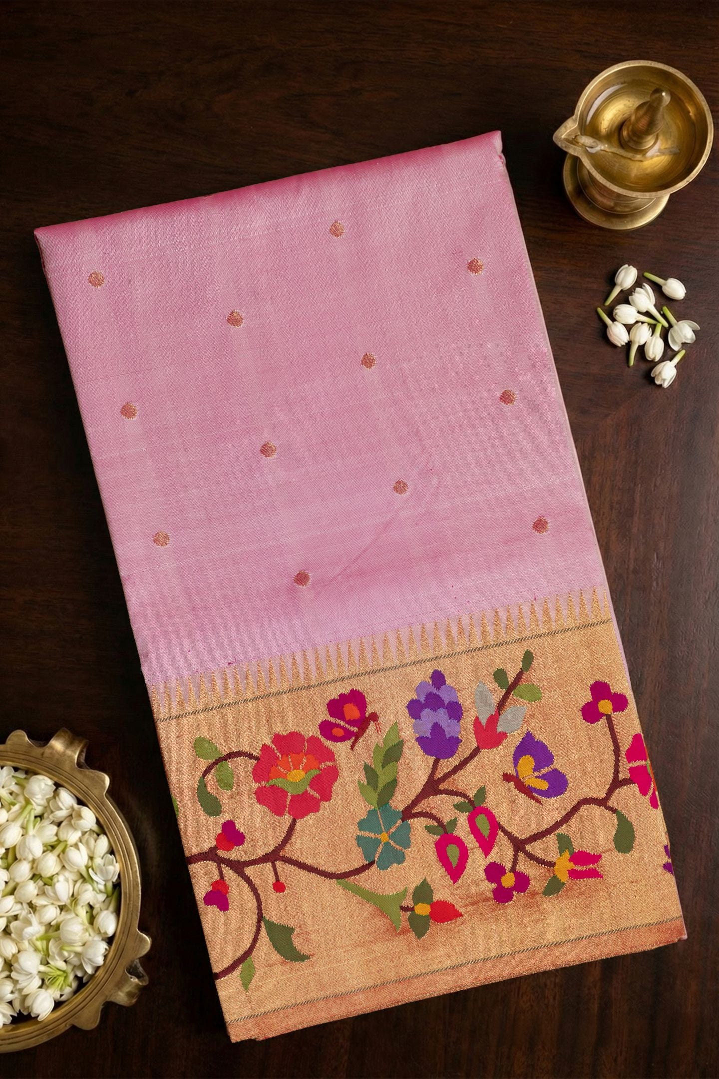 Hand Woven Brocade Paithani